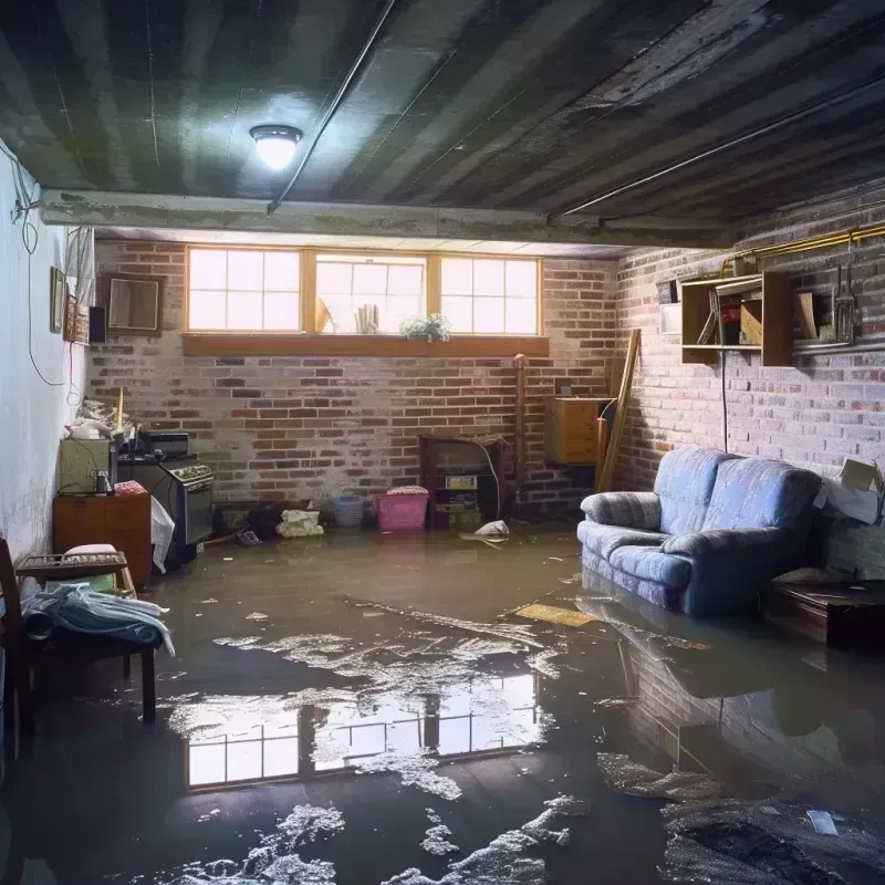 Flooded Basement Cleanup in Monrovia, IN